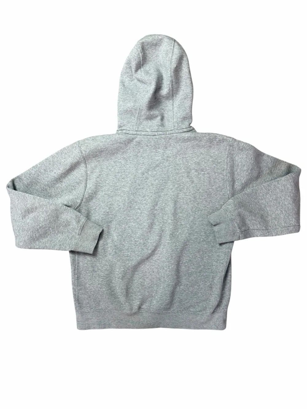 Nike Sportswear Club Fleece Kids Small Gray Pullover Hoodie